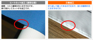 三巻加工とヒートカットの違い