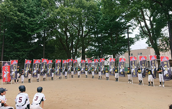 応援のぼり 制作実例とお客様の声　この度は、お時間無い中、又こちらの無理な要望に迅速に対応して頂き、本当にありがとうございました！